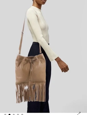 BOLSO/BROSSBODY PRADA GALLERIA GLACE DE CUERO DE BECERRO CON FLECOS Foto 1 de 4