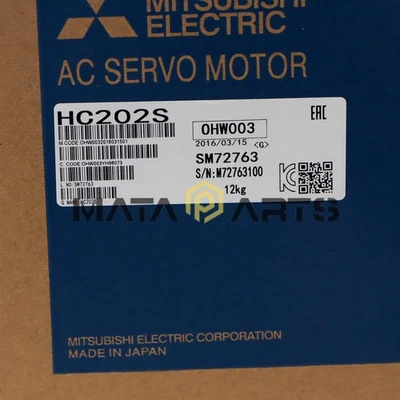 1PCS NEW MITSUBISHI SERVO MOTOR HC202S (Without Encoder) - Image 1 of 4
