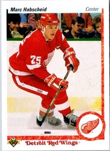 1990 Upper Deck Marc Habscheid #374 Detroit Red Wings Hockey Card - Picture 1 of 2