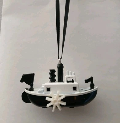 Disney Steamboat Custom Christmas Ornament 1/64 Die-cast Mickey Mouse - Image 1 of 2