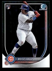 Bowman Chrome #42 Moisés Ballesteros 2025 - NrMt-NmMt *TedsCardShack* - Imagen 1 de 2