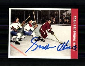 Gordie Howe NHL USA Traiding Card Original Signiert + A 252078 - Bild 1 von 2