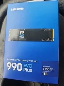 Samsung 990 EVO PLUS 1TB SSD PCIe 4x4 | 5x2 M.2 2280 Solid State Drive*BRAND NEW - Picture 1 of 2