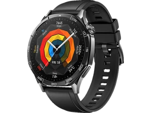 HUAWEI Watch GT5 46 MM Smartwatch Fluorelastomer, 140-210 mm, Black - Bild 1 von 7