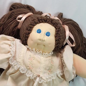 Vintage 1983 Xavier Roberts Cabbage Patch Kinder Stoffpuppe weiche Skulptur Gesicht signiert - Bild 1 von 23