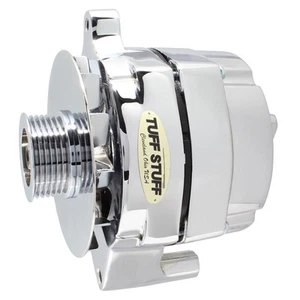 Tuff Stuff Alternator 7078NC6G; 1G 100A Chrome Ext Reg, 6G for 1961-1985 Ford - Picture 1 of 1