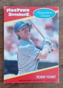 1991 MooTown Snackers Robin Yount Signature Series Baseballkarte 17 von 24 - Bild 1 von 4