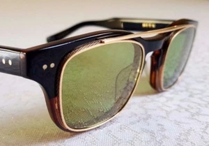 DITA Eyewear "Kasbah" women's sunglasses Titane Noir / Gold 18 cts (NEUF) - Imagen 1 de 11