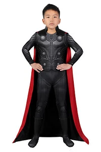 Avengers Infinity War 3 Thor Kids Jumpsuit Outfits Bodysuit Cosplay Costume - Picture 1 of 19