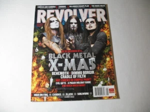 REVOLVER Hard Rock Magazine Jan 2008 Black Metal X-Mas Behemoth Slash - Imagen 1 de 3