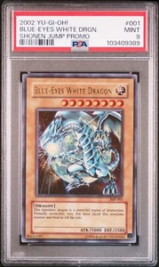 Yu-gi-Oh! Blue Eyes White Dragon 2002 JMP-001 Shonen Jump Promo | PSA 9 - Bild 1 von 2