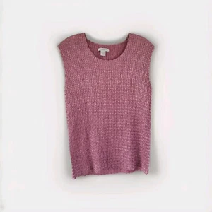 Dress Barn Women's L Pink Tank Top - Picture 1 of 4
