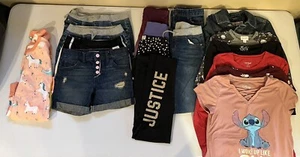 CO220 Girls Size Large Mixed Season 17 Piece Clothing Lot Justice Gap - Picture 1 of 6