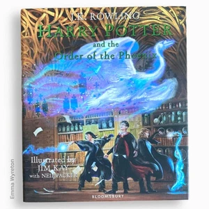 Harry Potter And The Order Of The Phoenix By J.K. Rowling Illustrated Edition - Picture 1 of 12