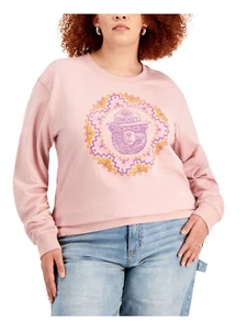 Sudadera MAD Engine Damas Talla Grande Smokey The Bear Rosa Polvoriento Talla Grande 1X - Imagen 1 de 4