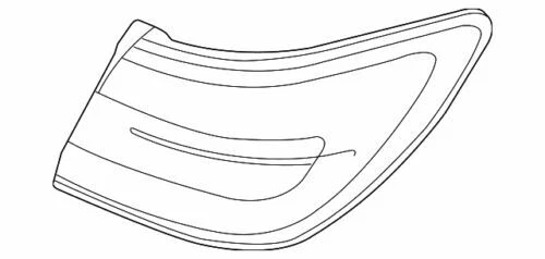 Lámpara trasera base OEM NUEVA 2006-2009 Ford Lincoln Sedán MKZ Zephyr 6H6Z-13405-B Foto 1 de 2