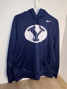 BYU Cougars Nike Therma -Fit Sudadera con Capucha Pullover Talla Mediana - Imagen 1 de 4