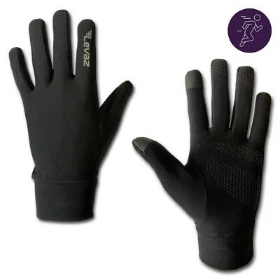 Laufhandschuhe Leicht Sport Joggen Running Spielerhandschuhe Damen Herren Levaz