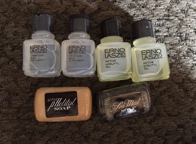 4 Erno Laszlo Hydraphel Skin Supplement & Active Phelityl Oil Travel Size Soaps - Image 1 of 3