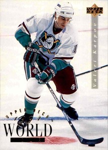 1994-95 Upper Deck World Tour Valeri Karpov #570