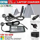 65w Laptop Charger Compatible With Microsoft Surface Pro 3/4/5/6/7 Power Adapter