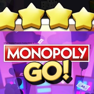 Monopoly GO Stickers 4 Stars ⭐️⭐️⭐️⭐️ FAST DELIVERY ⚡️⚡️(Read Description)