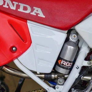 White Air Box Guards 1995-1996 Honda CR250 Gloss Airbox Graphic Decal CR 250 - Foto 1 di 3