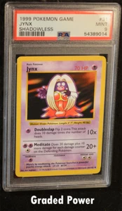 Pokemon Base Set Unlimited Shadowless Jynx SHADOWLESS PSA 9 (9014) #31  - Picture 1 of 2