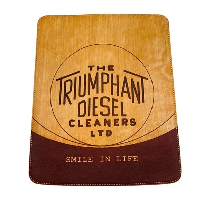 DIESEL Brown Colour Leather Tablet Documents Sleeve Case Bag - image 1 of 4