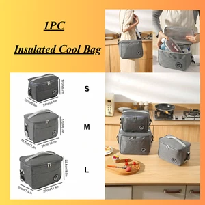 Insulated Cool Bag Picnic Lunch Box Soft Thermal Cooling Tote For Adult - Picture 1 of 6