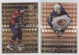 1999-00 Upper Deck Black Diamond Diamonation Patrik Stefan #D2 Rookie RC