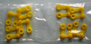 8 clip a presión de plástico para máquina de tejer tarjeta perforadora - Imagen 1 de 1