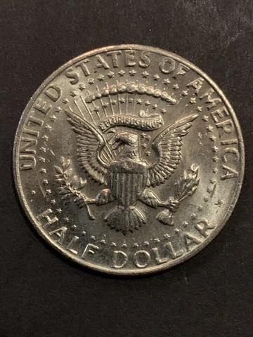 1972-D No "F" Error Kennedy Half Dollar Cover