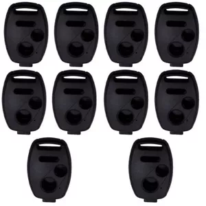 100PCS Remote Key Shell fit for Honda Accord Odyssey Civic CR-V 3Buttons - Imagen 1 de 6