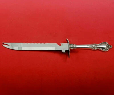 Rebanada de jamón de plata esterlina Delacourt by Lunt mango hueco WS 11 1/2" hecho a medida Foto 1 de 2