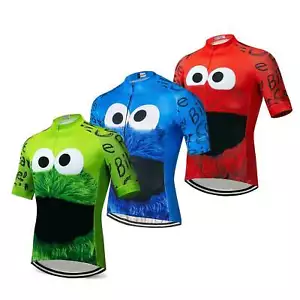 2024 Herren Radtrikot Blau Grün Rot Rennrad Shirt Kurzarm Fahrradbekleidung Top - Bild 1 von 13