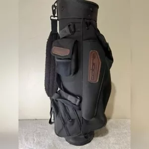 King Cobra Outback Canvas Black Standing 4-Way Golf Bag - Picture 1 of 9
