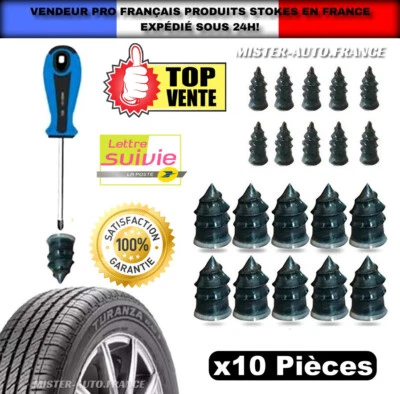 Puncture repair kit tubeless tire ✅car motorcycle auto quad agricultural tires - Image 1 of 4