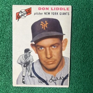 1954 Topps - #225 Don Liddle (RC) EX - Picture 1 of 11
