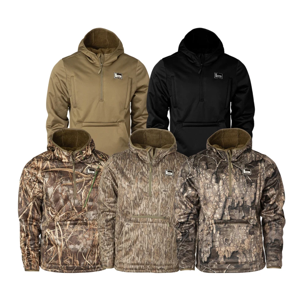 New Banded Gear FanaTech Soft Shell 1/2 Zip Pullover Hoodie - B1050017 - - Image 1 of 1