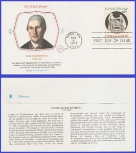 USA5 #1753 U/A FLEETWOOD FDC French Alliance - Picture 1 of 1