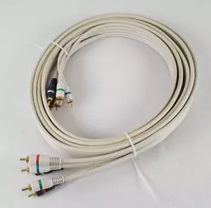 Python Premium HD 5 RCA Component RGB YPbPr Video Stereo Audio Cable HDTV 12FT - Picture 1 of 4