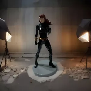 Disney Marvel Avengers BLACK WIDOW 3.5" PVC Action Figure Statue or Cake Topper - Picture 1 of 10