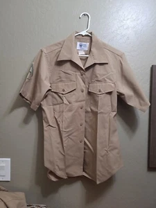 US Marine Corps DLA Uniform Khaki Shirt Short Sleeve SIZE 15 1/2 LCPL - Picture 1 of 7