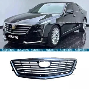 1PCS Fits Cadillac CT6 2016-2018 ABS Front Bumper Mesh Central Grille Grill Trim - Picture 1 of 8