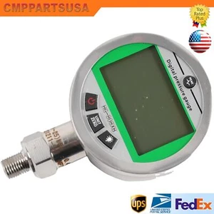 80MPA/12000PSI Digital Pressure Gauge with NPT1/4 Interface 0.4% FS Accuracy - Picture 1 of 8