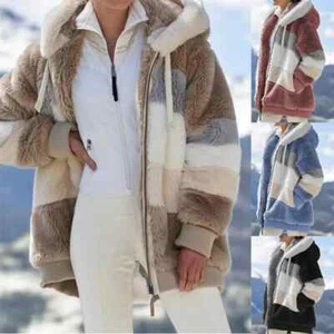 Jacket Fleece Coat Winter Warm Women Women's Hooded Thermal Parka Fur *20% OFF* - Picture 1 of 28