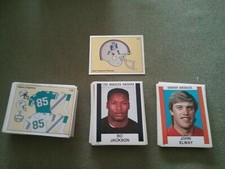 1988 NFL Panini Sticker Football Singles - #251 to #447- Create Own Lot