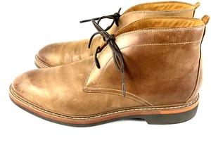 Cole Haan Grand 360 Chukka Botas de Cuero Para Hombre EE. UU. 12M Marrón Estilo C34158 Preppy - Imagen 1 de 15