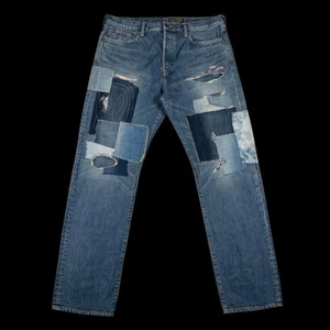 Kapital 14 oz Denim 5p Monkey Cisco Dixie Remake Pants Blue Size 36 - Picture 1 of 8